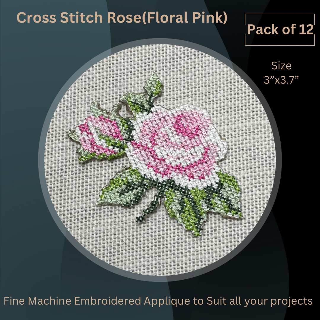 Cross Stitch Rose