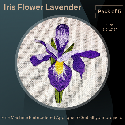 Iris Flower Lavender