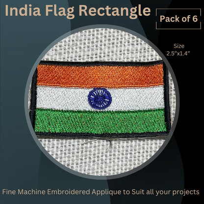 India Flag Rectangle