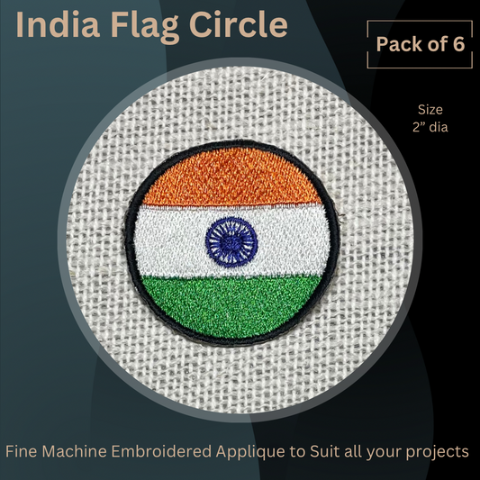 India Flag Circle